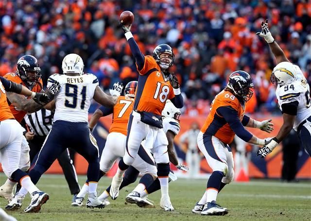 Az újabb rekordot döntő Peyton Manning harmadszor néz szembe csapatával Tom Brady New Englandjével az AFC döntőjében
(Fotó: Action Images)
