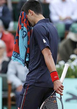 Novak Djokovicsnak most sem sikerült