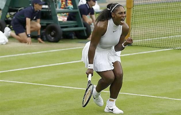 Serena Williams óriási küzdelemben győzött (Fotó: Reuters)