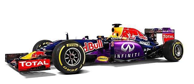 A Red Bull-Renault 2015-ös festése