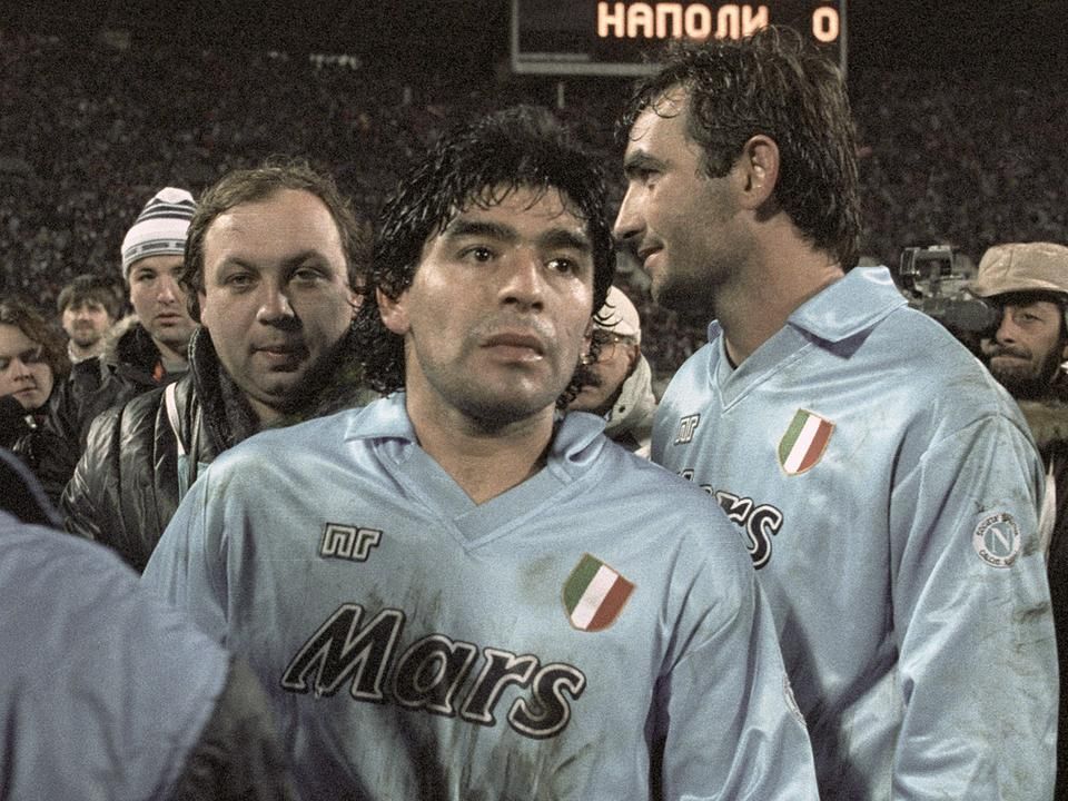 Maradona nápolyi gólrekordját Hamsík döntötte meg (Fotó: AFP)
