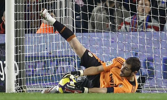 Casillas nem tehetett a gólról (Fotó: Reuters)