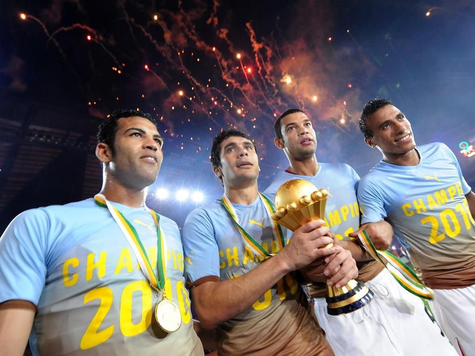 Egyiptom Afrika legjobbja lett 2010-ben, de a világbajnokságra nem tudott kijutni (Fotó: AFP)