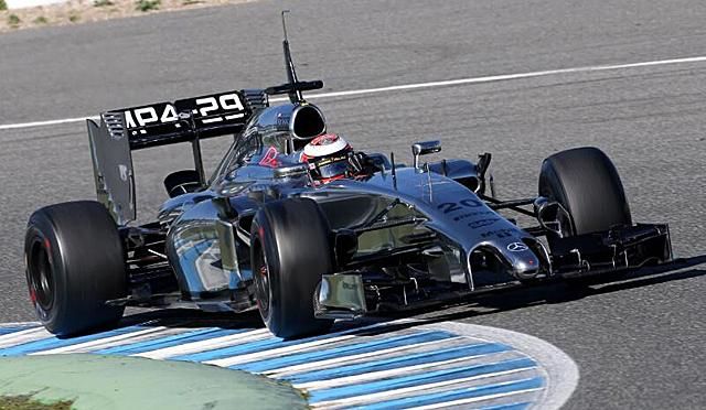 Kevin Magnussen és a McLaren továbbra is gyors (Fotó: Twitter/SAPsports)
