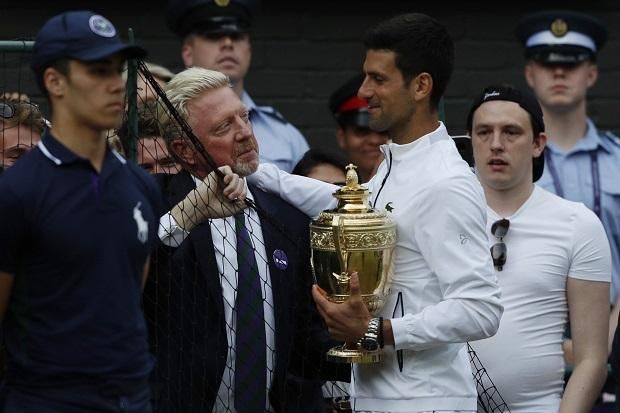 A hatszoros Grand Slam-győztes német Boris Beckerrel 2014-től 2016-ig dolgozott együtt