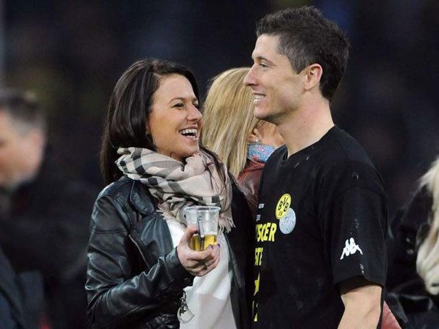 Anna Stachurska és Robert Lewandowski (Fotó: tumblr)