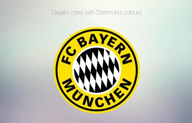 A Borussia Dortmund színeiben a Bayern München (Forrás: spherasports.com)