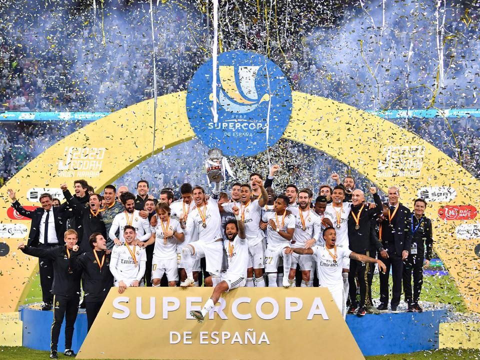 A Real Madridé lett a spanyol Szuperkupa (Fotó: AFP)