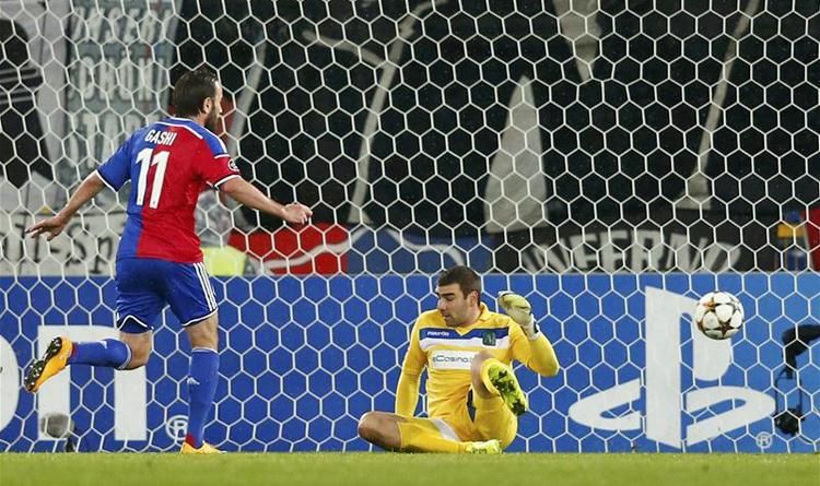 Gashi gólja – összeomlott a Ludogorec Bázelben (Fotó: Reuters)