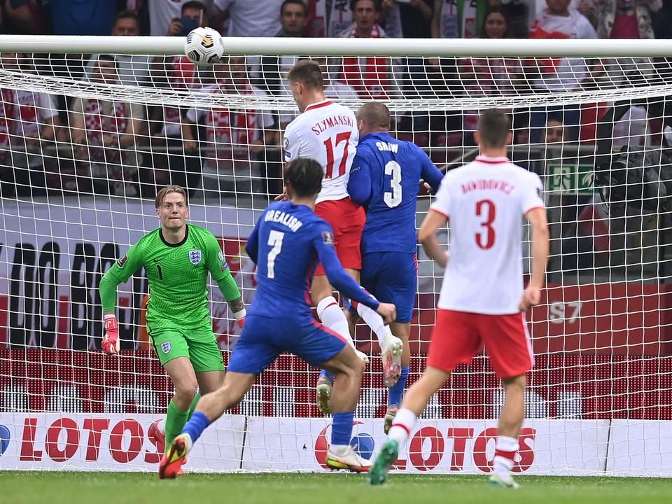 ...Szymanski pedig az első gólját érte el a lengyeleknél (Fotó: Getty Images)