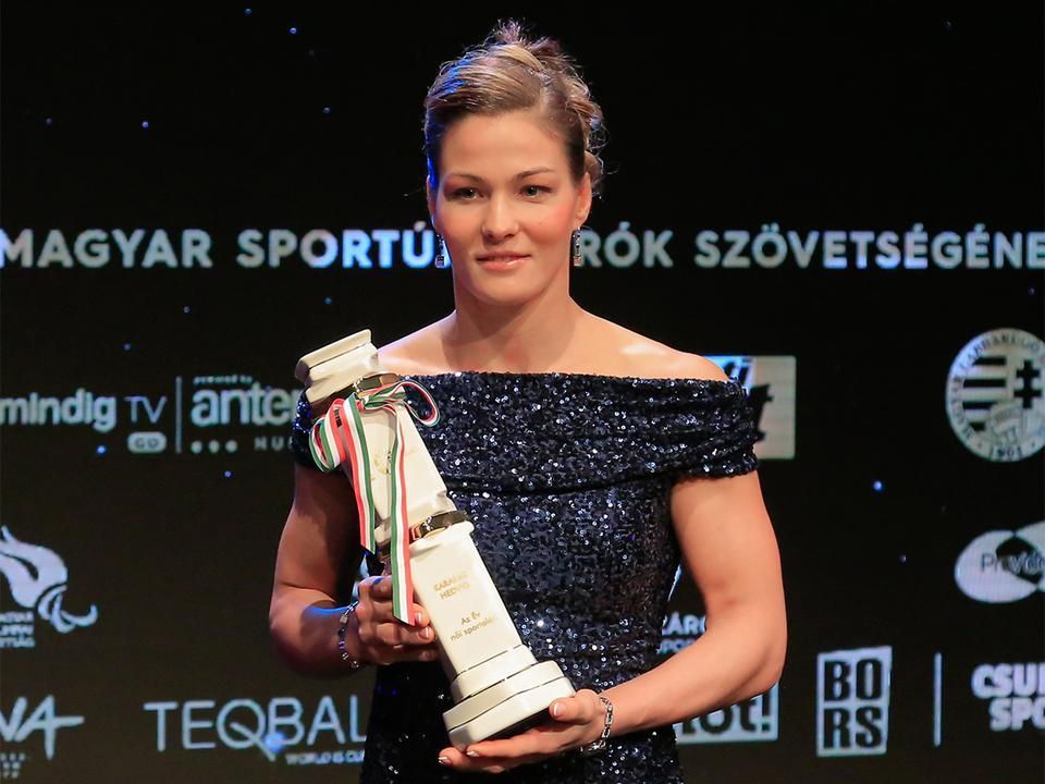 Az Év női sportolója 2020-ban a cselgáncs Európa-bajnok Karakas Hedvig lett (Fotó: MSÚSZ/Szűcs Attila)