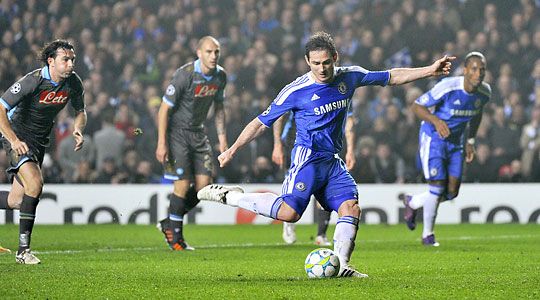 Lampard higgadtan értékesítette a tizenegyest