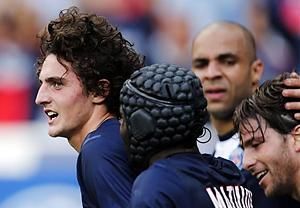 Adrien Rabiot (balra) törte meg a jeget (Fotó: Action Images)