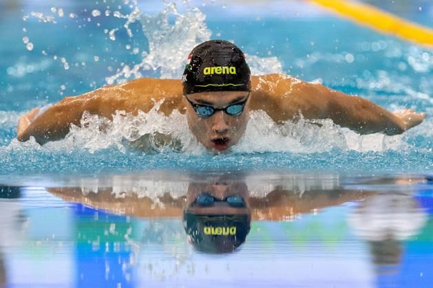 Még csak 22 éves Milák Kristóf, de már olimpiai, világ- és Európa-bajnoknak mondhatja magát (Fotó: Árva Károly)