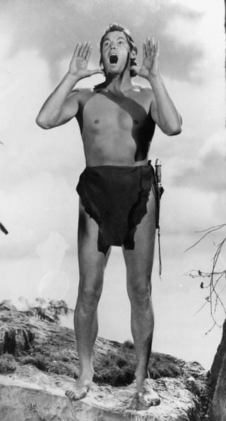 Johnny Weissmuller magyar földön született, később Amerikában lett világhírű úszó és színész (Fotó: AFP)
