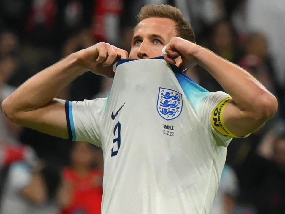 Kane tizenegyesével hosszabbításra menthette volna a mérkőzést Anglia (Fotó: AFP)