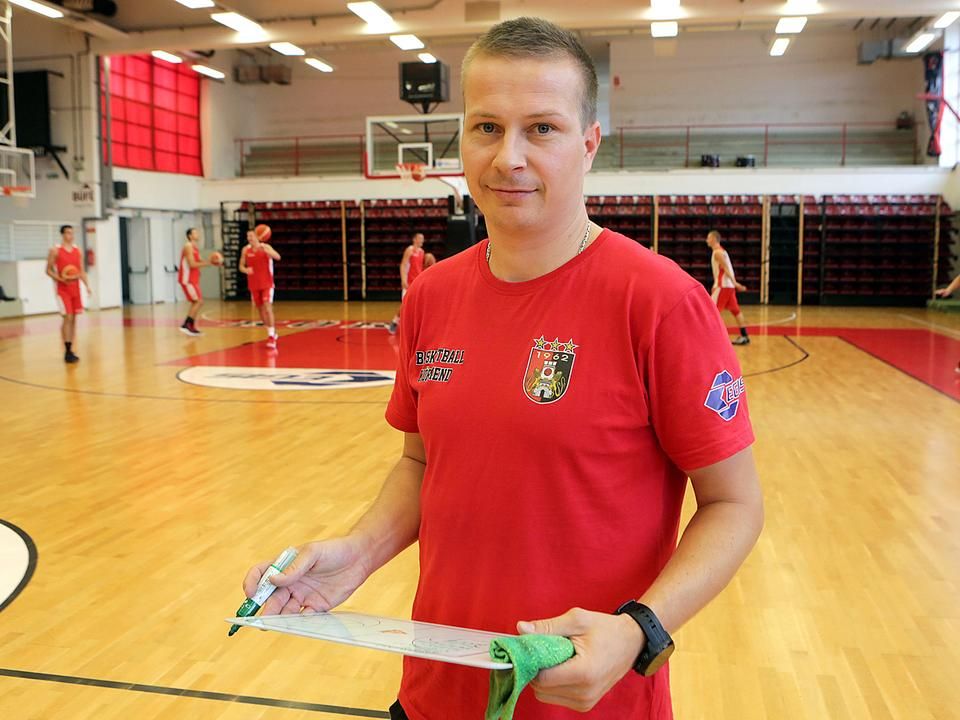 Ziga Mravljak a Körmend új vezetőedzője (Fotó: Jámbori Tamás/Vas Népe)