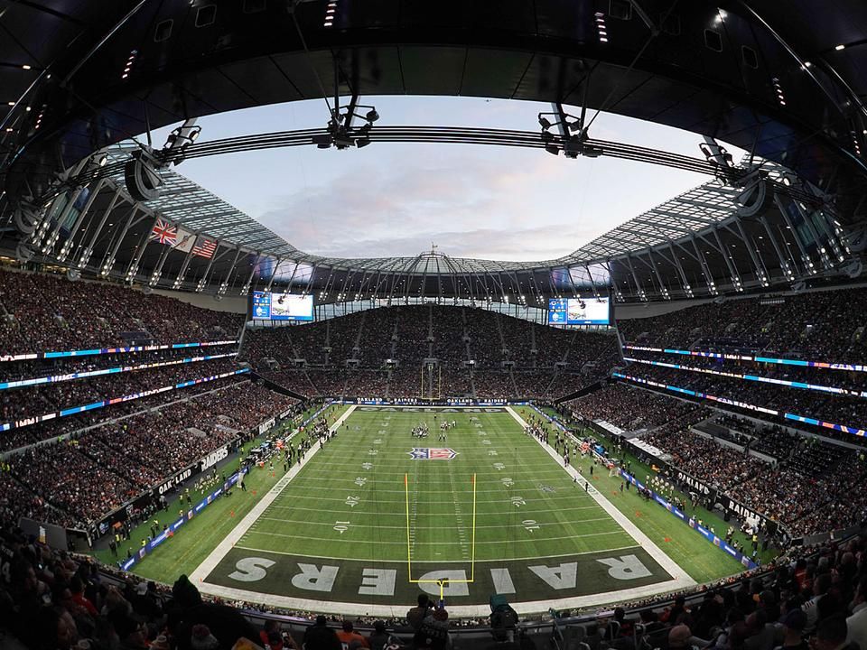 A Tottenham stadionja NFL-mérkőzések megrendezésére is tökéletesen alkalmas (Fotó: Reuters)