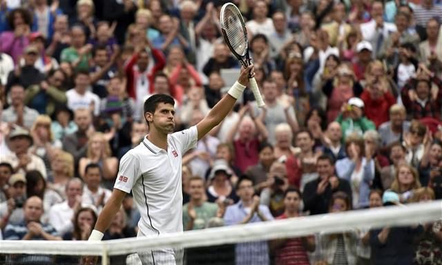 Novak Djokovics útja nem volt zökkenőmentes a második fordulóból a harmadikba (Fotó: Action Images)
