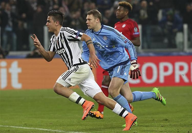Paulo Dybala már a saját góljánál mutatta, hogy kétszer talál be a Juventus (Fotó: Reuters)