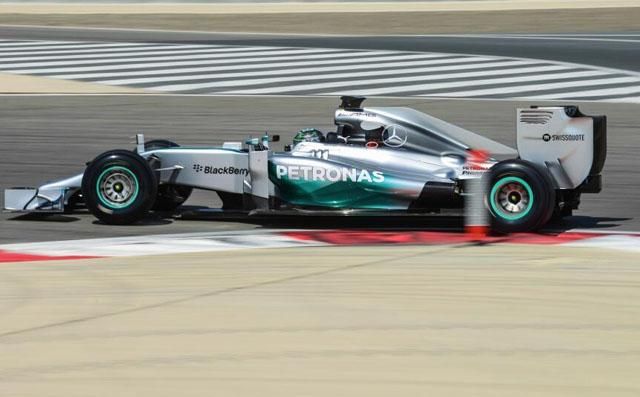 Egyelőre Rosberg a leggyorsabb a 4. bahreini tesztnapon (Fotó: Twitter/BAH_Int_Circuit)