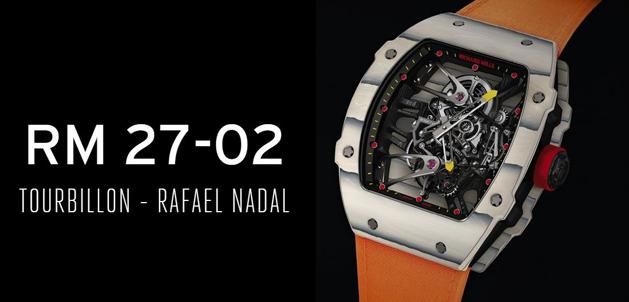 Rafael Nadal és a különleges órája (Fotó: businessinsider.com)