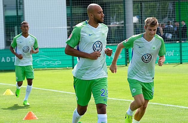 John Anthony Brooks ezentúl a Hertha meze helyett a Wolfsburgét viseli (Fotó: AFP)