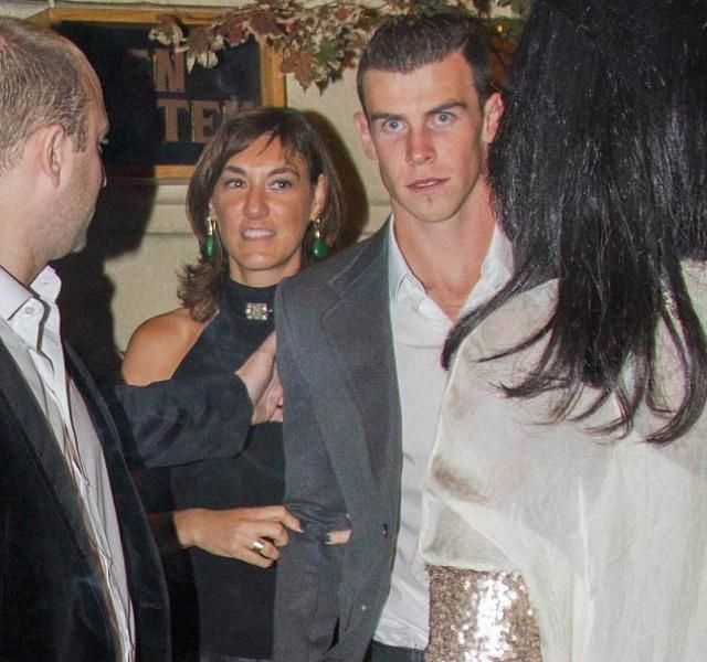 Gareth Bale már bulizni is jár (Fotó: dailymail.co.uk)