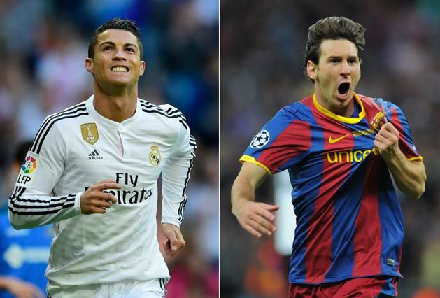 A spanyol bajnokság valószínűleg ebben az idényben is Cristiano Ronaldo és Lionel Messi csapatának versenyfutását hozza (Montázs: AFP)