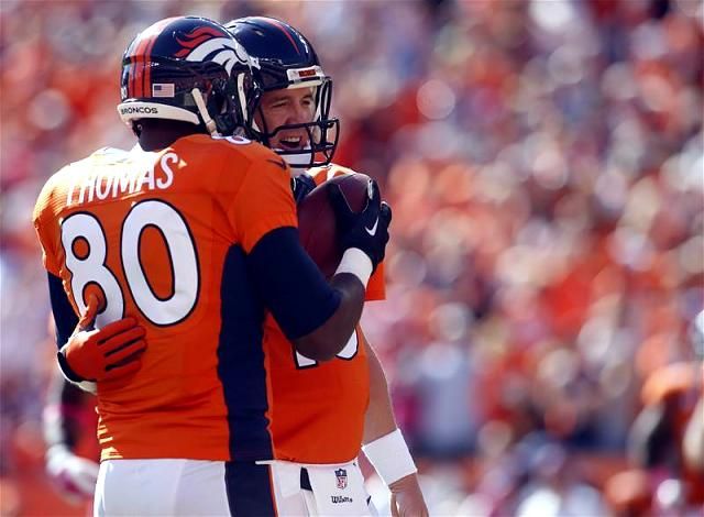 Peyton Manning és Julius Thomas ismét parádézott (Fotó: Action Images)