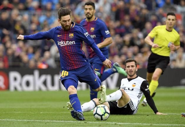 Messi lába többször is lendült, de ezúttal nem jött össze neki a gól