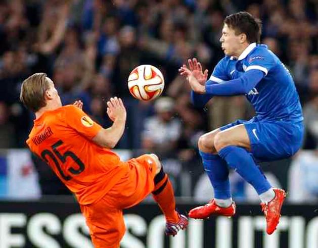 Tartott egymástól a Bruges és a Dnipro, ez meg is látszott a mérkőzésen (Fotó: Reuters)