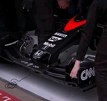 A McLaren új orrkúpja