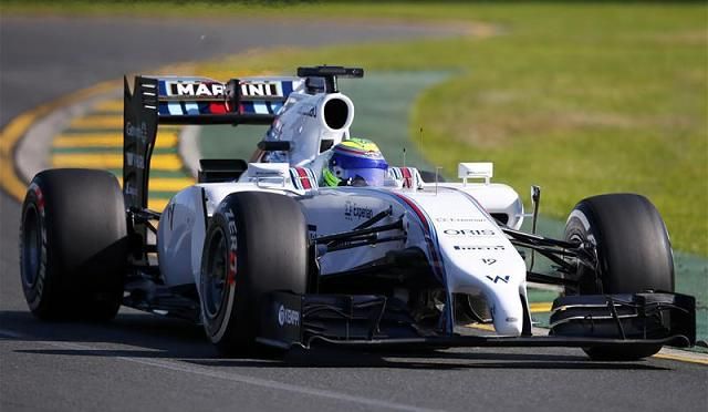 Massa és a Williams stabil, de a teszteken ígért sebességet egyelőre nem mutatta meg (Fotó: Action Images)