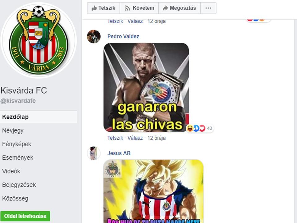 Néhány komment a Kisvárda Facebook-oldaláról