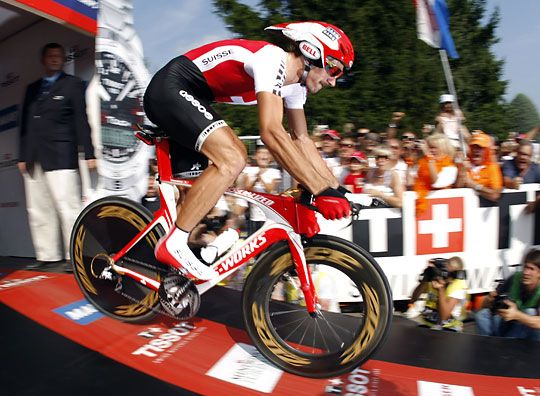 Cancellara győzött az időfutamban (Fotó: Reuters)