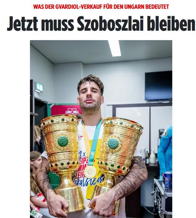 A Bild már azt valószínűsíti, hogy a kétszeres Német Kupa-győztes Szoboszlainak maradnia kell Lipcsében – ha június 30-ig nem érkezik meg a szerződésében szereplő kivásárlási opciónak megfelelő összeg