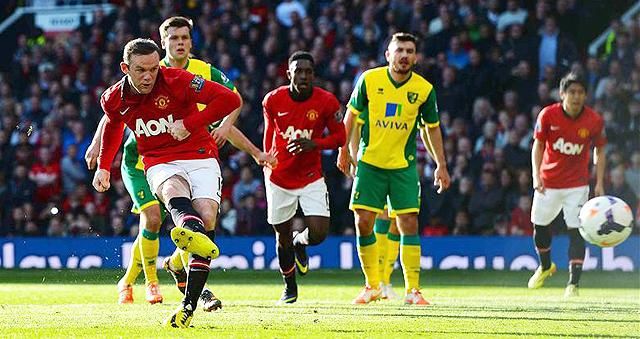 Rooney két góllal vette ki a részét a Norwich elleni sikerből