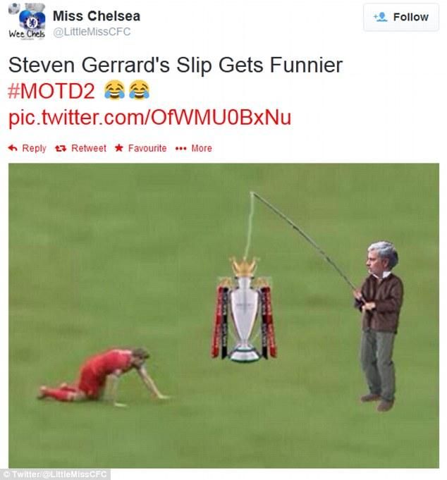 Gerrard vs. Mourinho, második felvonás (Forrás: Daily Mail)