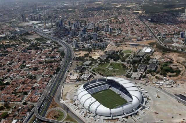 A stadion és környéke (Fotó: Reuters)