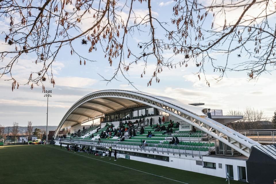A Budaörs új stadionjában eddig nem jönnek a várt jó eredmények (Fotó: Dömötör Csaba)