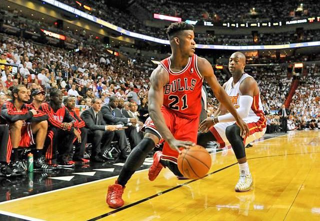 A Bulls hiába próbálkozott, elhasalt a bajnok Miami ellen (Fotó: Reuters)