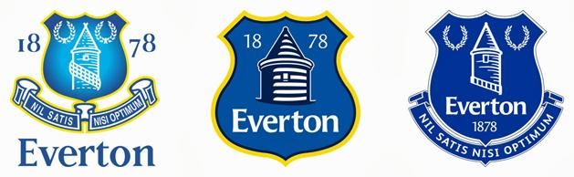 A jó, a csúf és az újratervezett: Everton-címerek