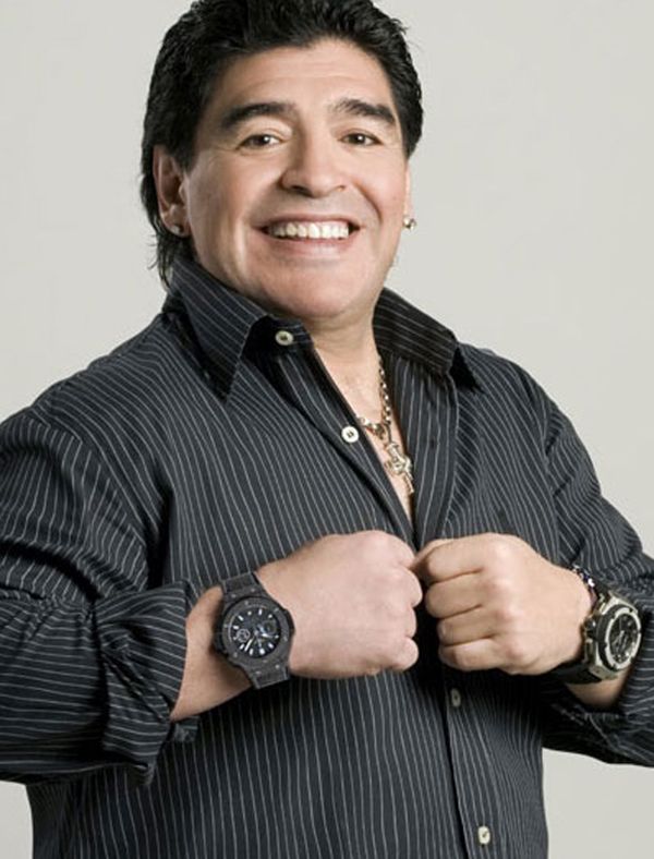 Maradona kettőt is felvett Hublot-modellből