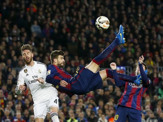 Utoljára látjuk a La Ligában a Realt és a Barcát az idényben? (Fotó: Reuters)