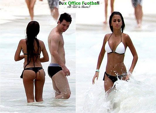 Lionel Messi és Antonella Rocuzzo (Fotó: indotipster.com)