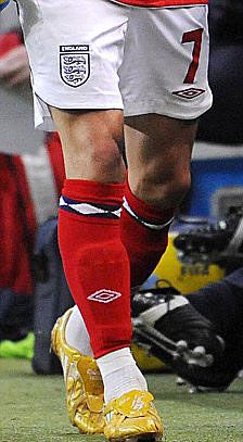 Ismét csak Beckham aranycipője (Fotó: dailymail.co.uk)