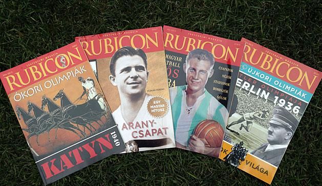 A Rubicon folyóirat több lapszáma is foglalkozott, foglalkozik a sport témájával (Fotó: Földi Imre)