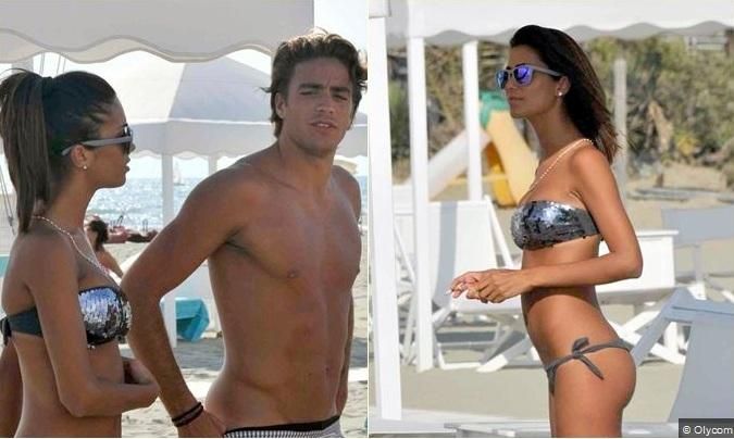 Alessandro Matri és párja, Federica Nargi (Fotó: Corriere dello Sport)