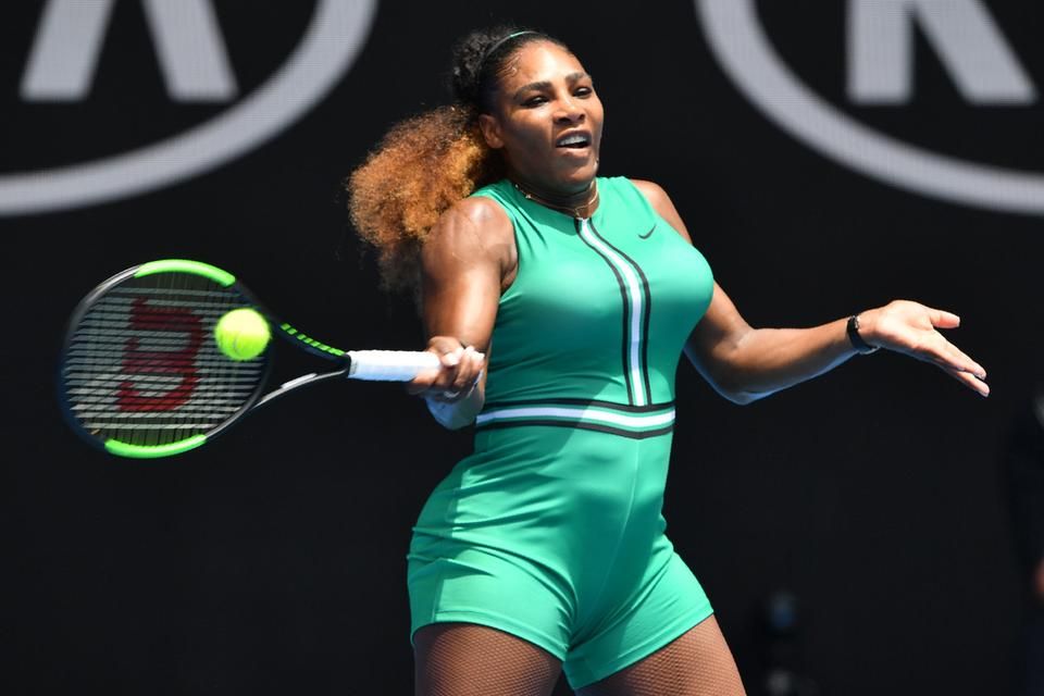Serena Williams kiverte a biztosítékot Ausztráliában is (Fotó: Twitter/Australian Open)